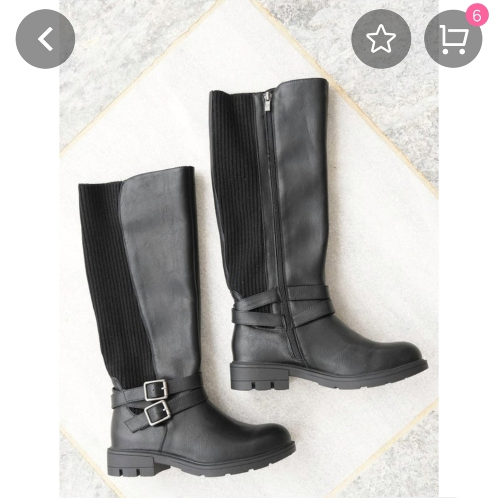Corkys Black Boots